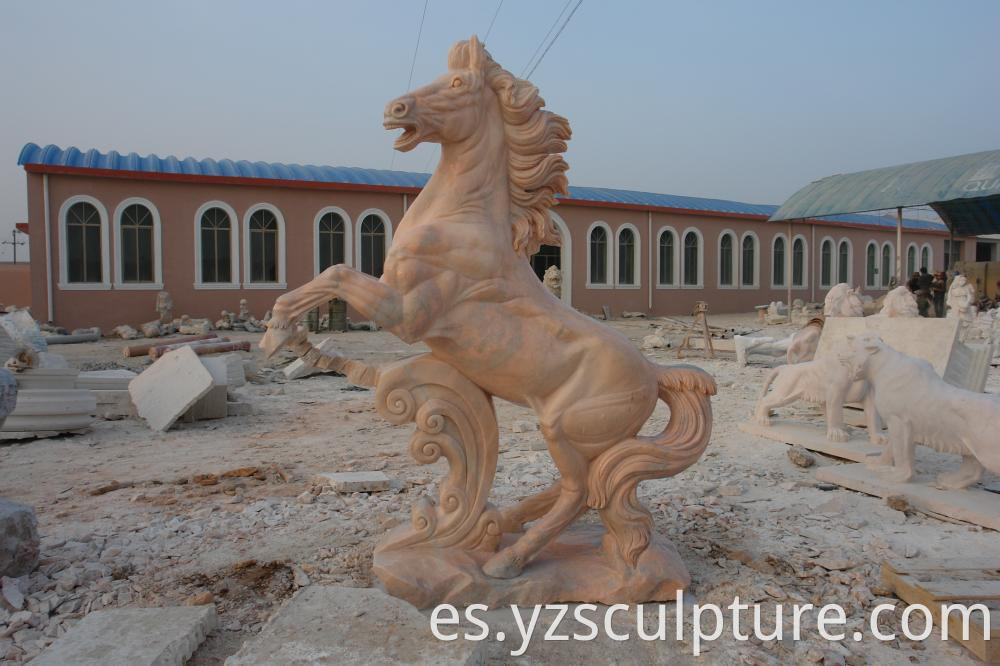 Stone Horse Statue